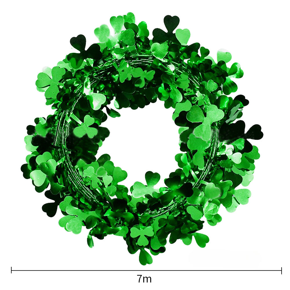 Wholesale PET Saint Patrick's Day Green Wool Top Festival Party Decoration